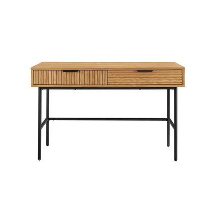 Schreibtisch mit zwei Soft-Close-Schubladen, 120 × 60 cm | VIA X SELECTION
