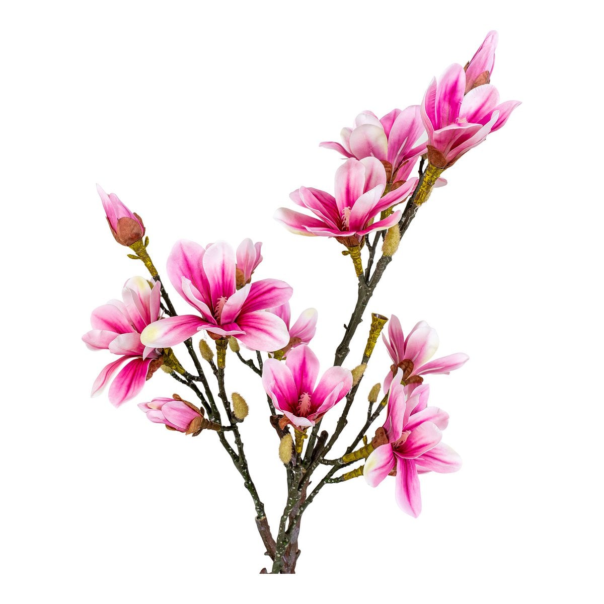 Magnolienbaum Kunstpflanze rosa-grün 75 cm | VIA X SELECTION