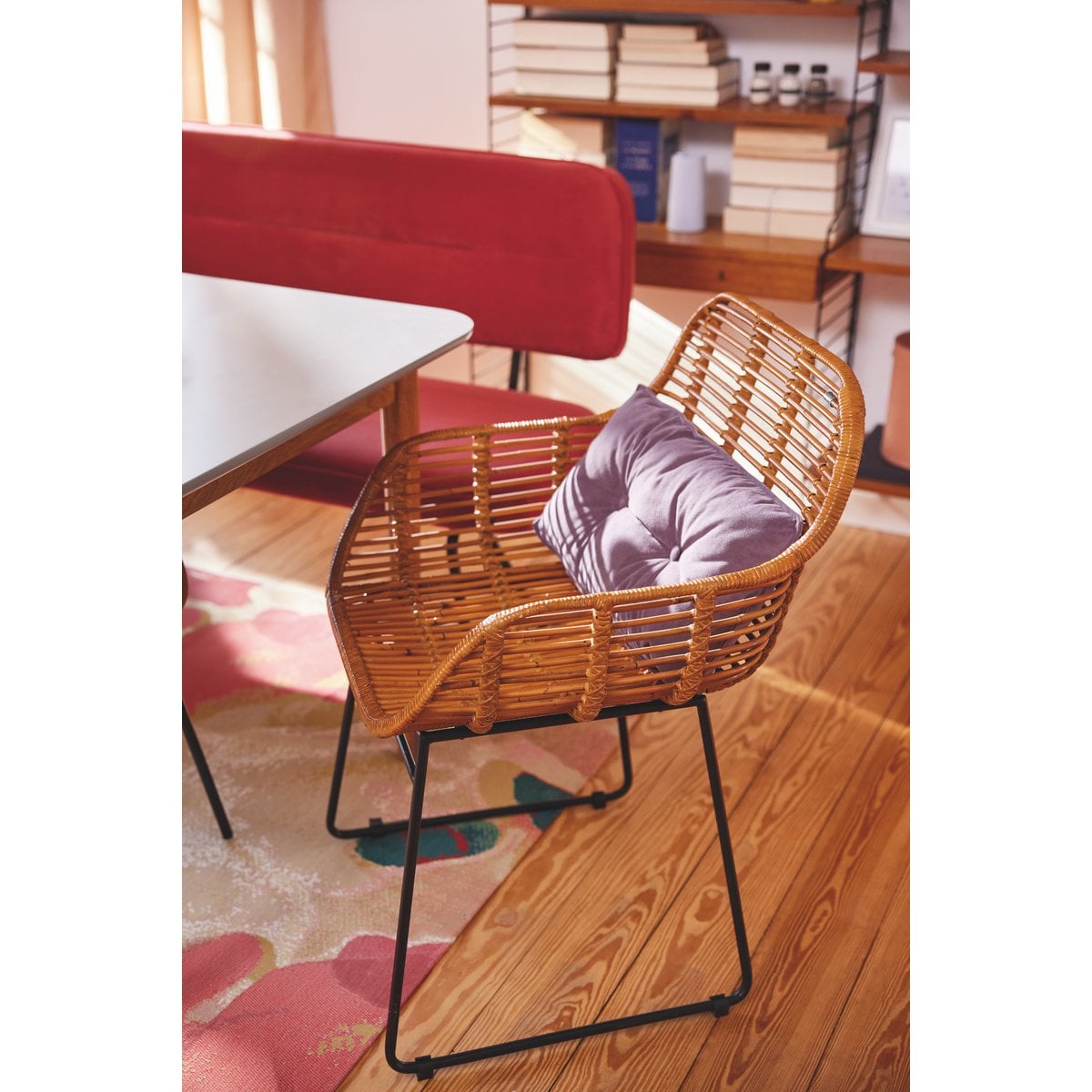 Rattansessel mit Kufengestell im 2er-Set | VIA X SELECTION