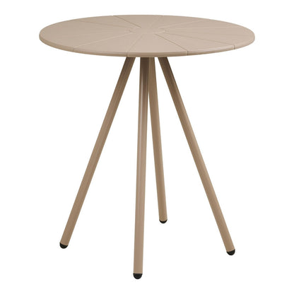Runder Bistrotisch in Taupe, Ø 70 cm | VIA X SELECTION