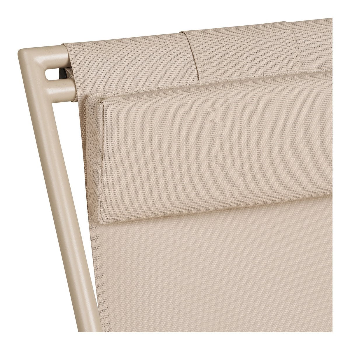 Outdoor-Stuhl in Taupe mit verstellbarer Rückenlehne | VIA X SELECTION