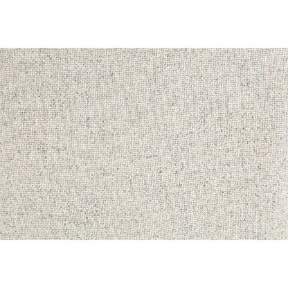 Armlehnstuhl aus Strukturstoff beige mit schwarzem Metallgestell | VIA X SELECTION