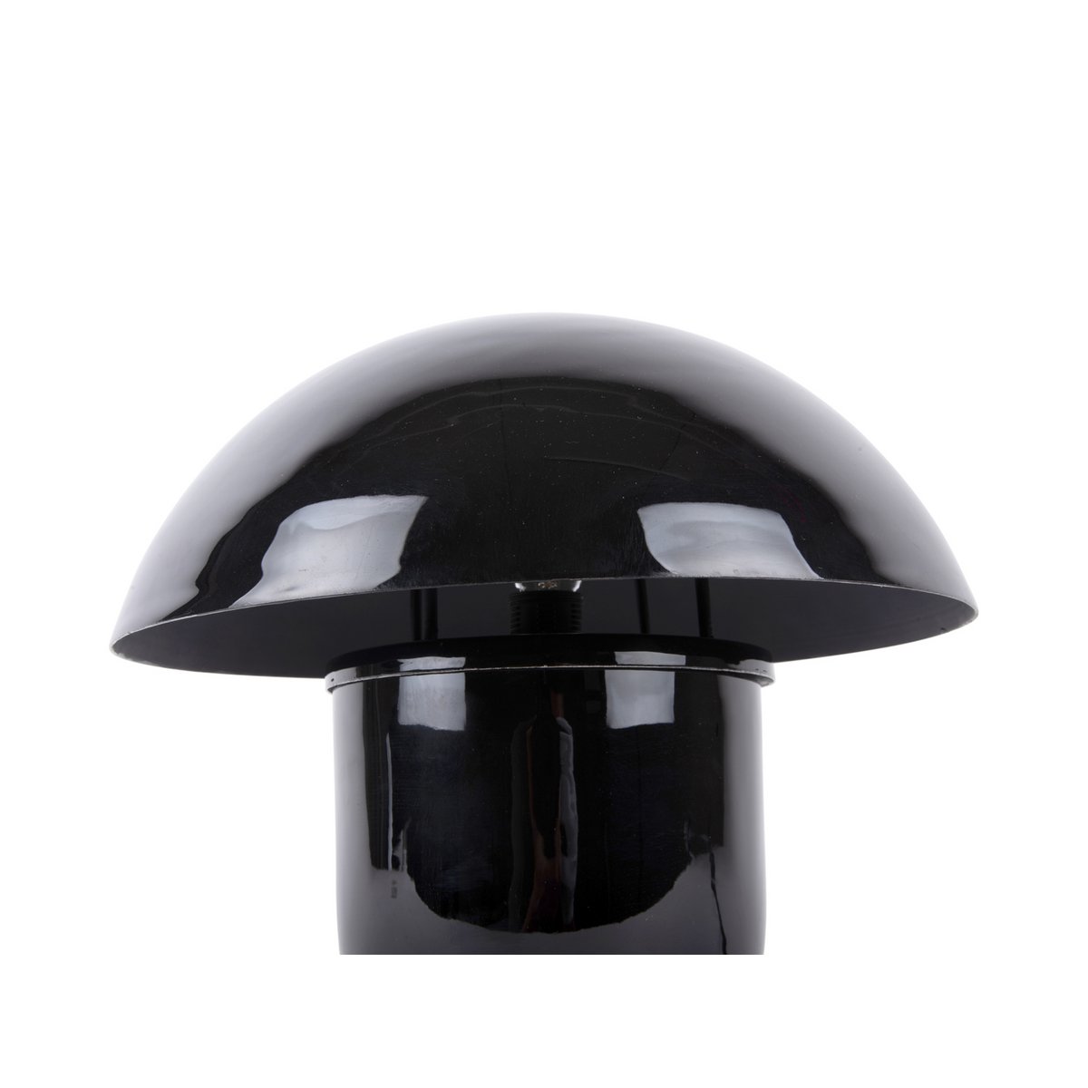 Leitmotiv Fat Mushroom Tischleuchte in Schwarz | VIA X SELECTION
