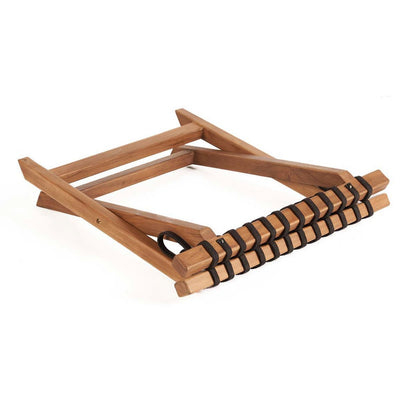 Kofferständer aus Teakholz klappbar, 55 × 40 × 50 cm | VIA X SELECTION