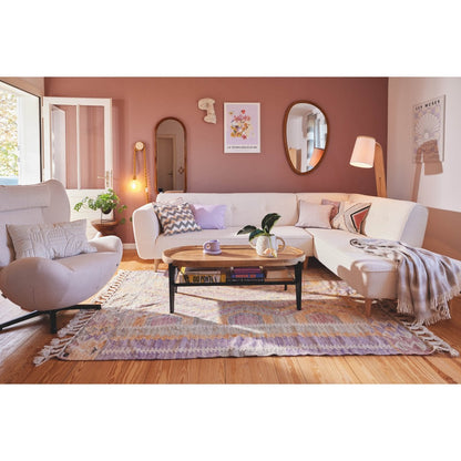 TOM TAILOR Home Couchtisch aus Mangoholz mit Tablett und Ablage, 50 × 120 × 40 cm | VIA X SELECTION