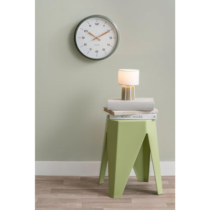 Kompakter Kunststoffhocker Grün | VIA X SELECTION