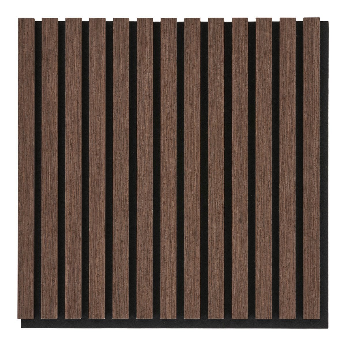 Quadratisches Akustikpaneel aus Holz braun 52 cm | VIA X SELECTION
