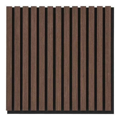 Quadratisches Akustikpaneel aus Holz braun 52 cm | VIA X SELECTION