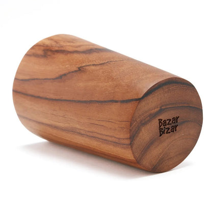 Hoher Becher aus Teakholz 16 cm | VIA X SELECTION