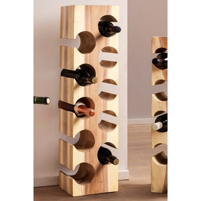 Weinregal aus Holz, 21 × 18 × 87 cm | VIA X SELECTION