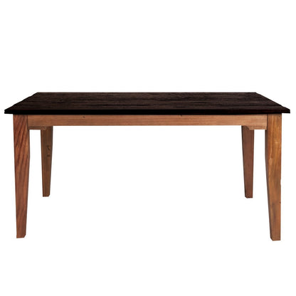 Esstisch recyceltes Teak zweifarbig, 160 × 90 cm | VIA X SELECTION