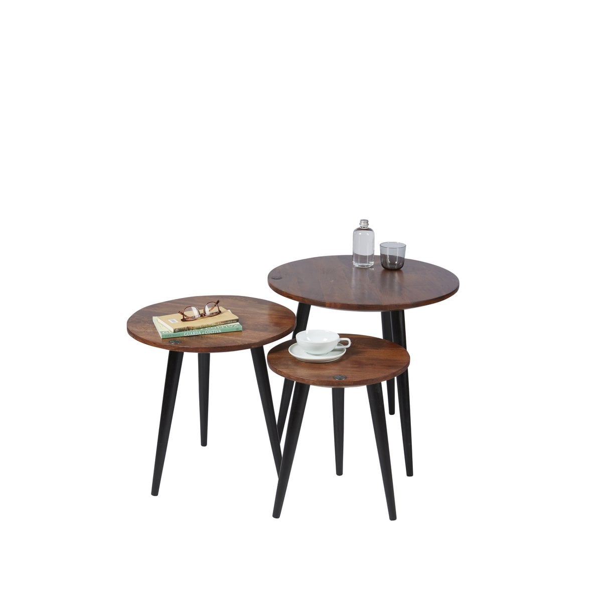 TOM TAILOR Home Beistelltisch aus Mangoholz, 50 × 50 × 50 cm | VIA X SELECTION