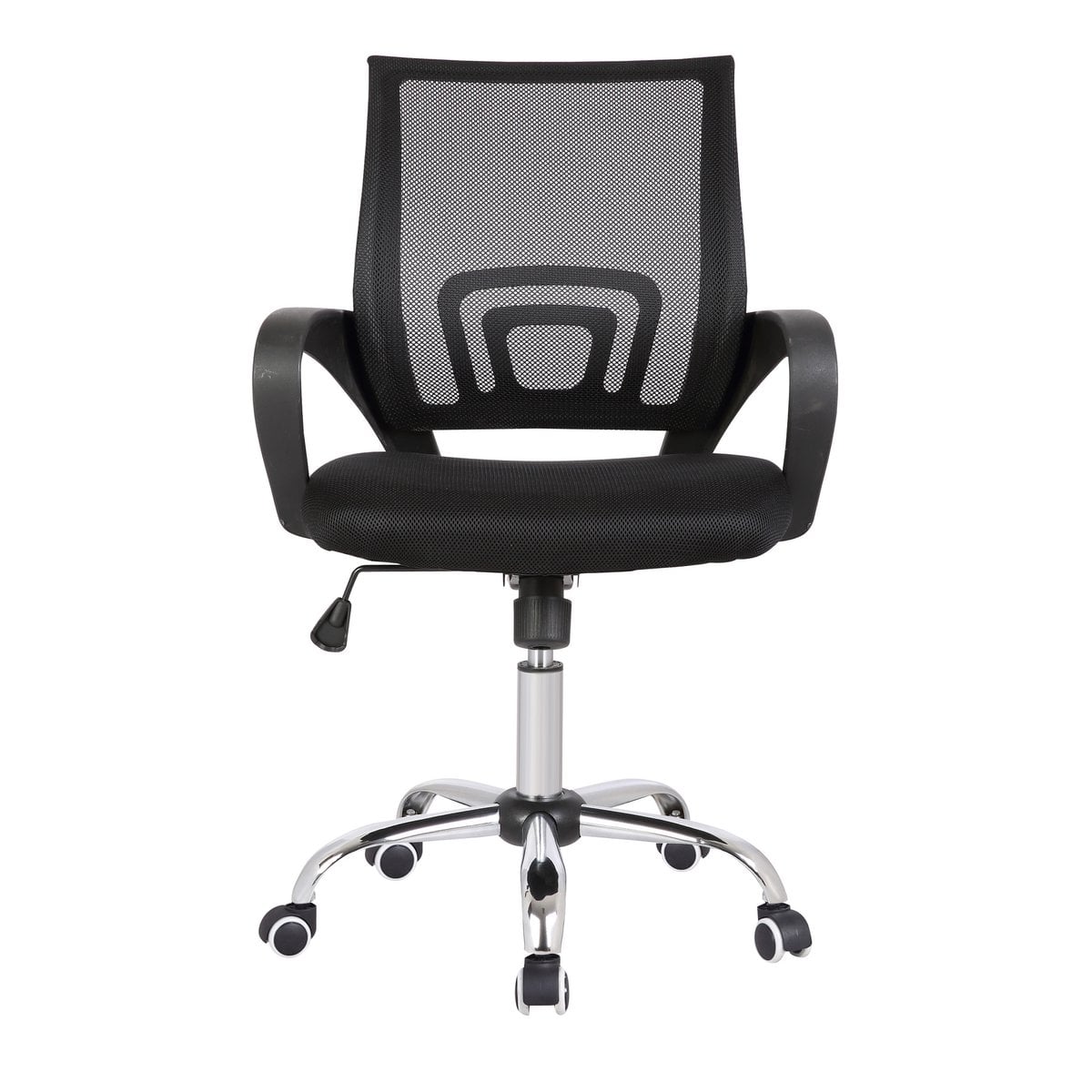 Bürostuhl mit Mesh-Bezug Schwarz/Grau | VIA X SELECTION