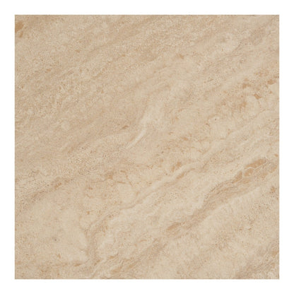 Beistelltisch aus Keramik in Travertinoptik, Ø, 50 × 56 cm | VIA X SELECTION