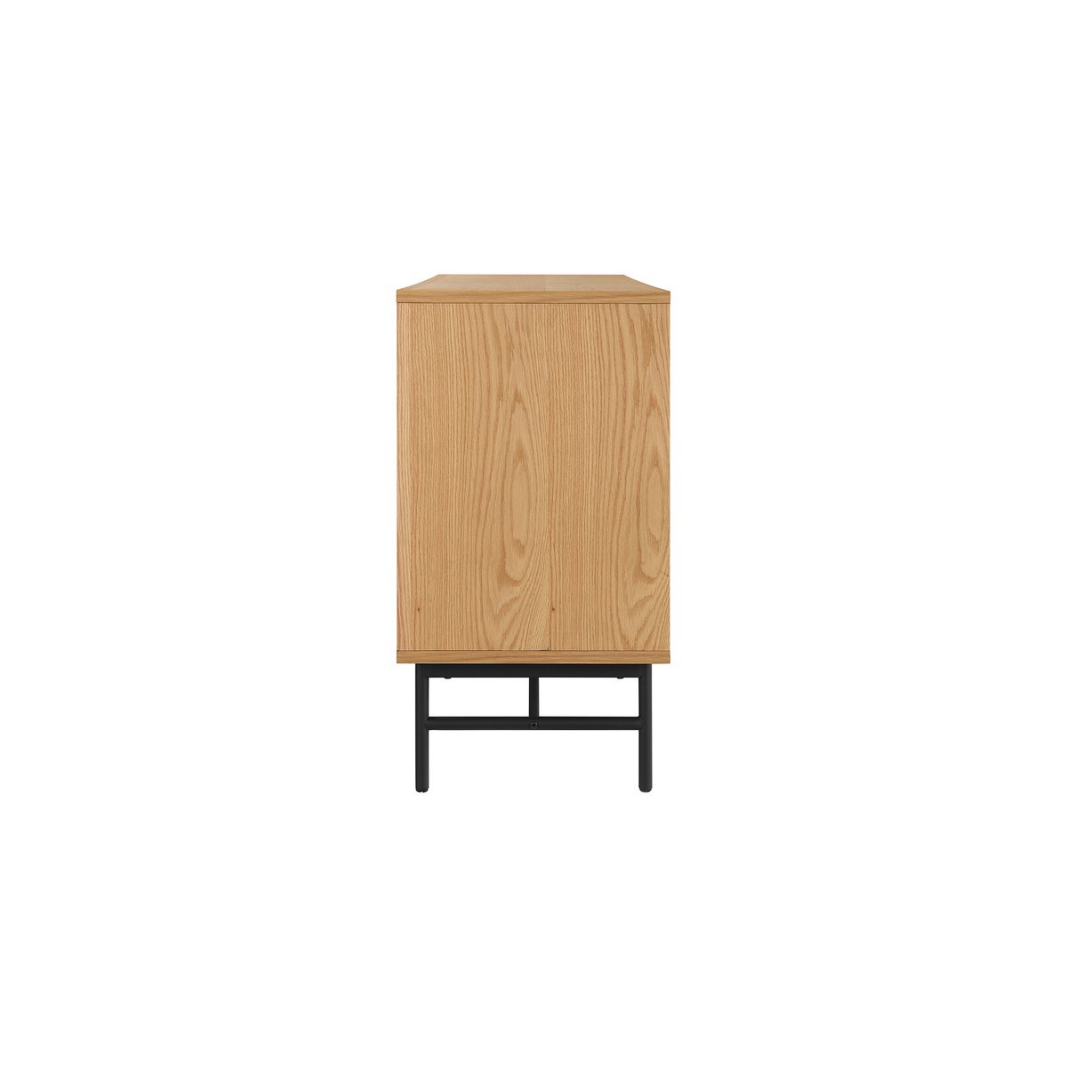 Sideboard mit Eichenfront, 40 × 160 × 75 cm | VIA X SELECTION