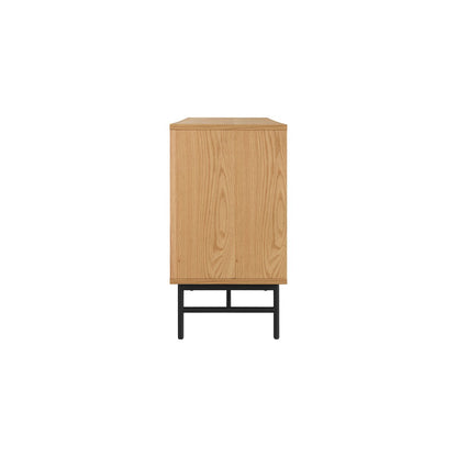 Sideboard mit Eichenfront, 40 × 160 × 75 cm | VIA X SELECTION