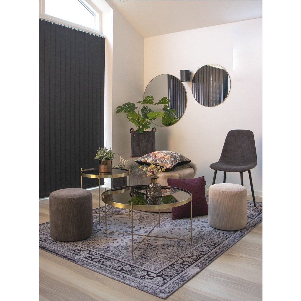 Runder Wandspiegel mit feinem Stahlrahmen | VIA X SELECTION