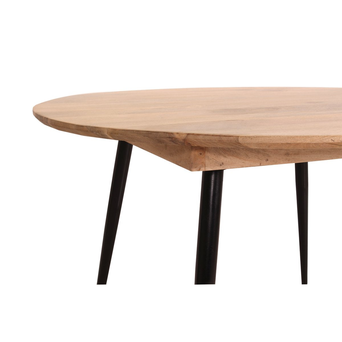TOM TAILOR Home runder Esstisch Mangoholz Metallgestell 120 cm | VIA X SELECTION