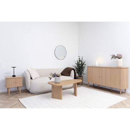 Sideboard in Holzoptik, 140 × 40 × 79 cm | VIA X SELECTION