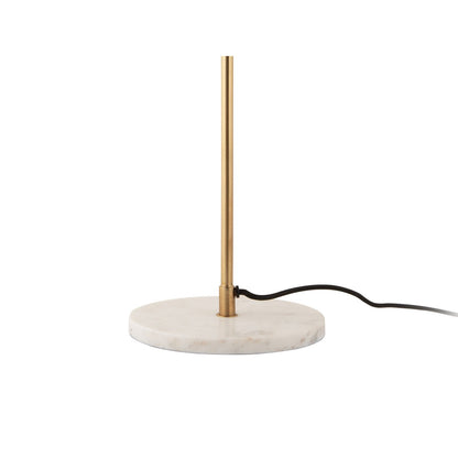 Leitmotiv Waved Dome Tischleuchte in Gold | VIA X SELECTION