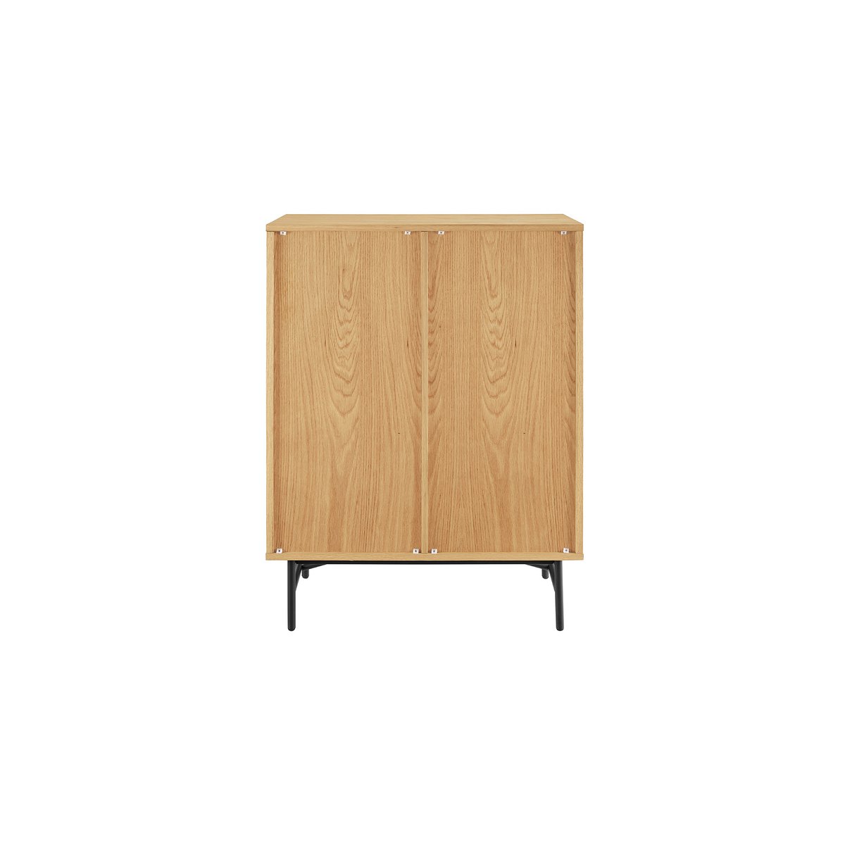 Hohe Kommode mit Eichenfront, 40 × 80 × 110 cm | VIA X SELECTION