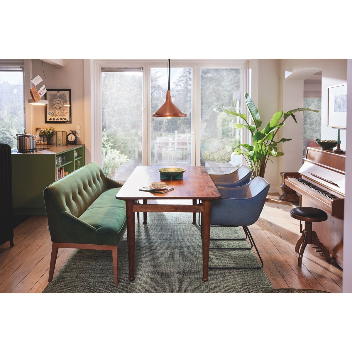 TOM TAILOR Home Esstisch Mangoholz gerundete Ecken, 180 × 90 cm | VIA X SELECTION