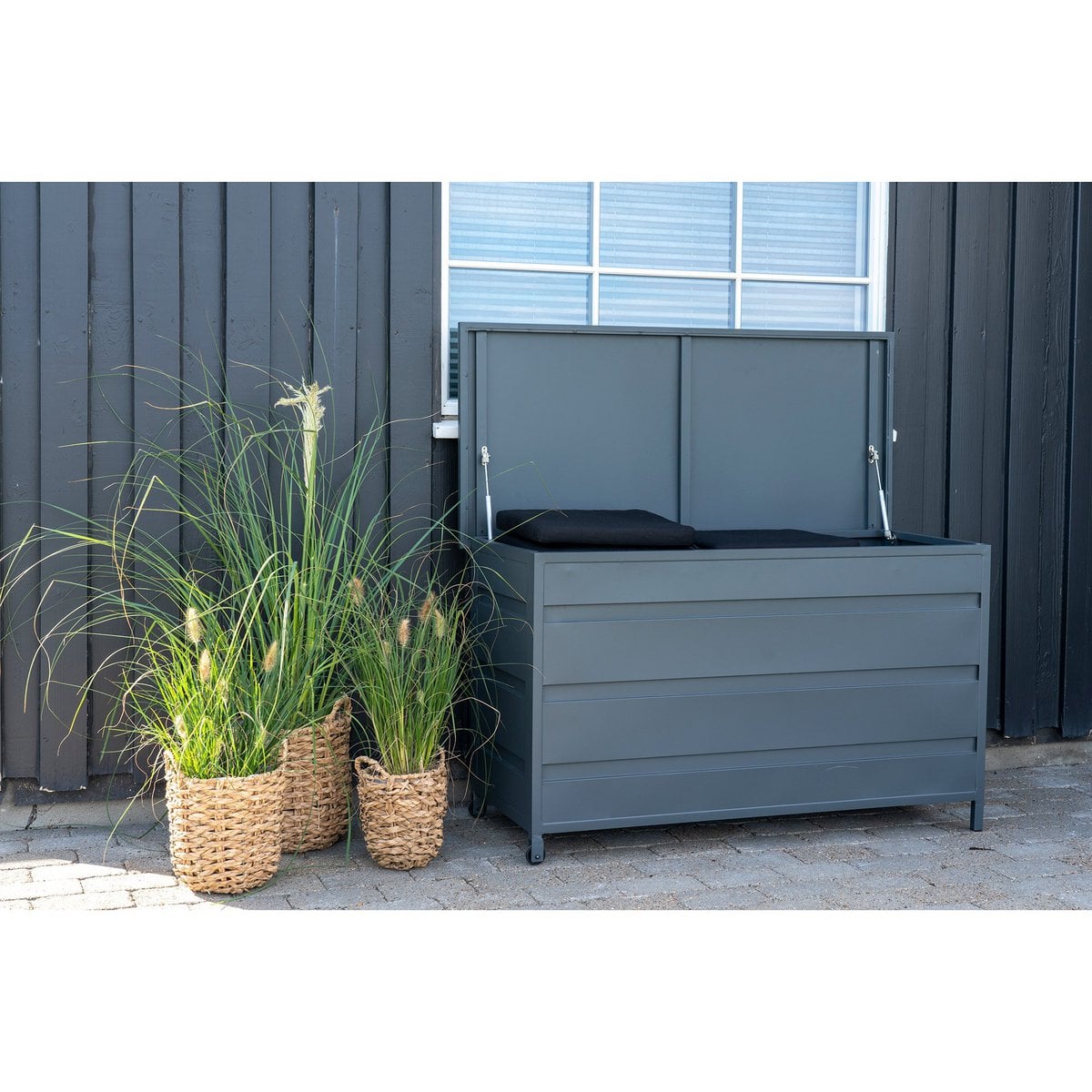 Pflanzkorb-Set aus Seegras, Natur, 3-teilig | VIA X SELECTION