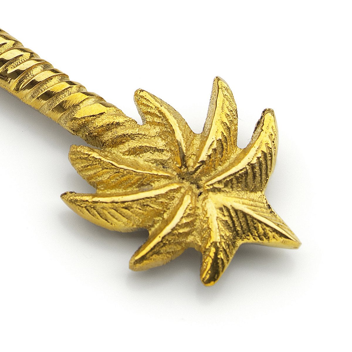 Käsemesser aus Messing mit Palmblattgriff | VIA X SELECTION