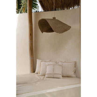 Kissenbezug aus Baumwolle in Naturton, 50 × 50 cm | VIA X SELECTION