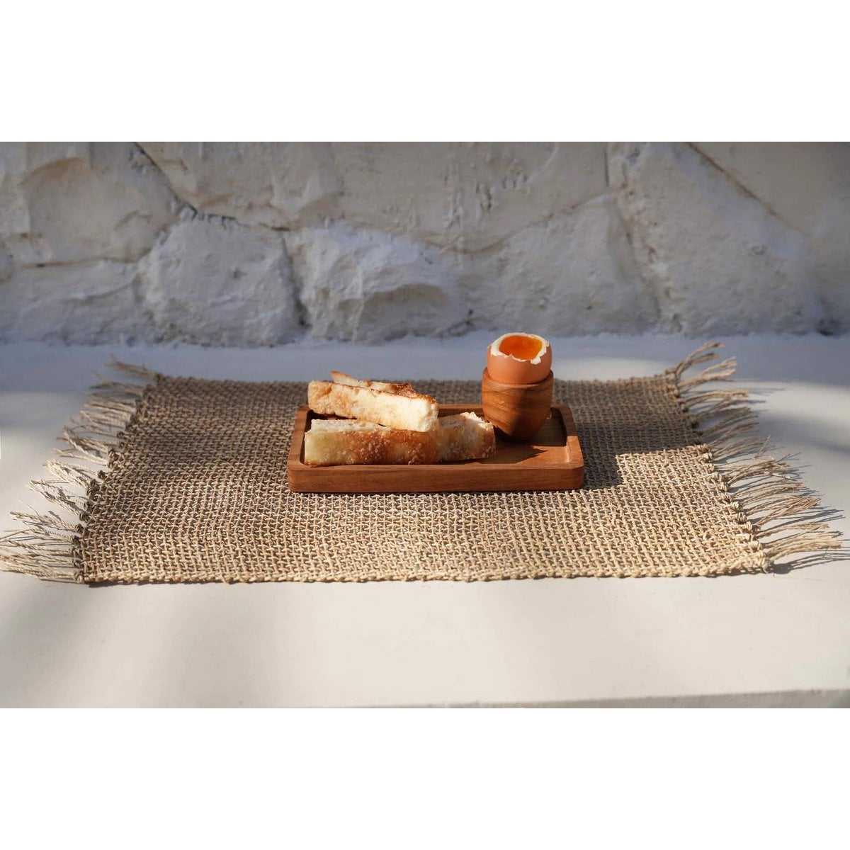 Eierbecher aus Teakholz 5 cm | VIA X SELECTION