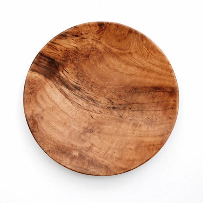 Runder Teller aus Teakholz, Ø 30 cm | VIA X SELECTION