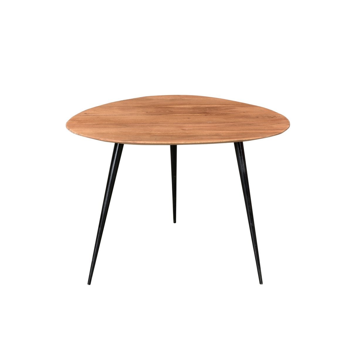 Beistelltisch aus Akazie und Metall, 54 × 49 × 41 cm | VIA X SELECTION