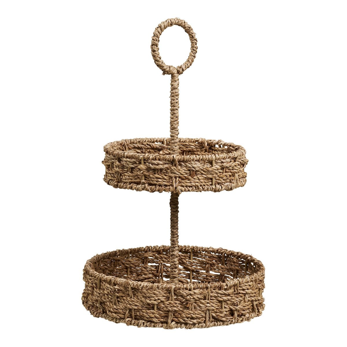 Hohes Seegras-Tablett Ø 25 × 40,5 cm | VIA X SELECTION