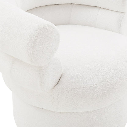 Sessel aus Bouclé weiß | VIA X SELECTION