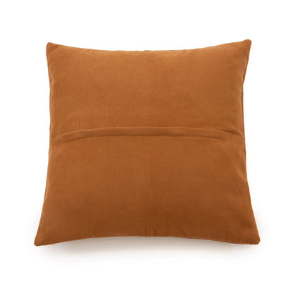 Kissenbezug aus Leder in Cognacbraun, 40 × 40 cm | VIA X SELECTION