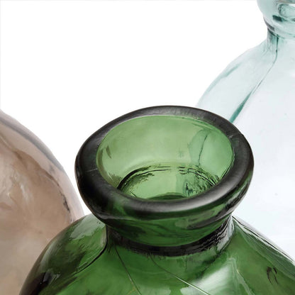 Hohe Vase aus grünem Glas | VIA X SELECTION