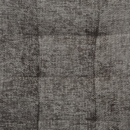 Drehsessel aus Chenille dunkelgrau | VIA X SELECTION