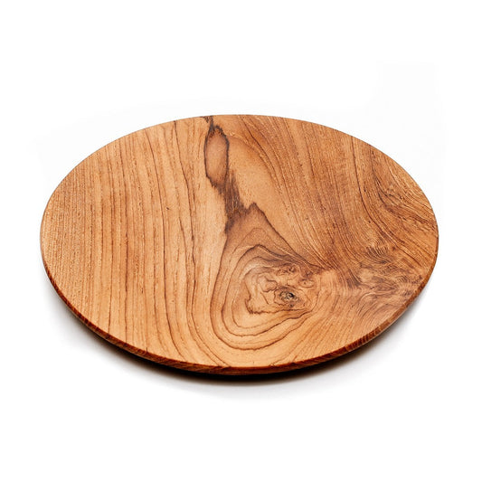 Runder Teller aus Teakholz, Ø 30 cm | VIA X SELECTION