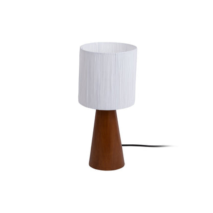Leitmotiv Sheer Cone Tischleuchte aus Jute in Weiß | VIA X SELECTION