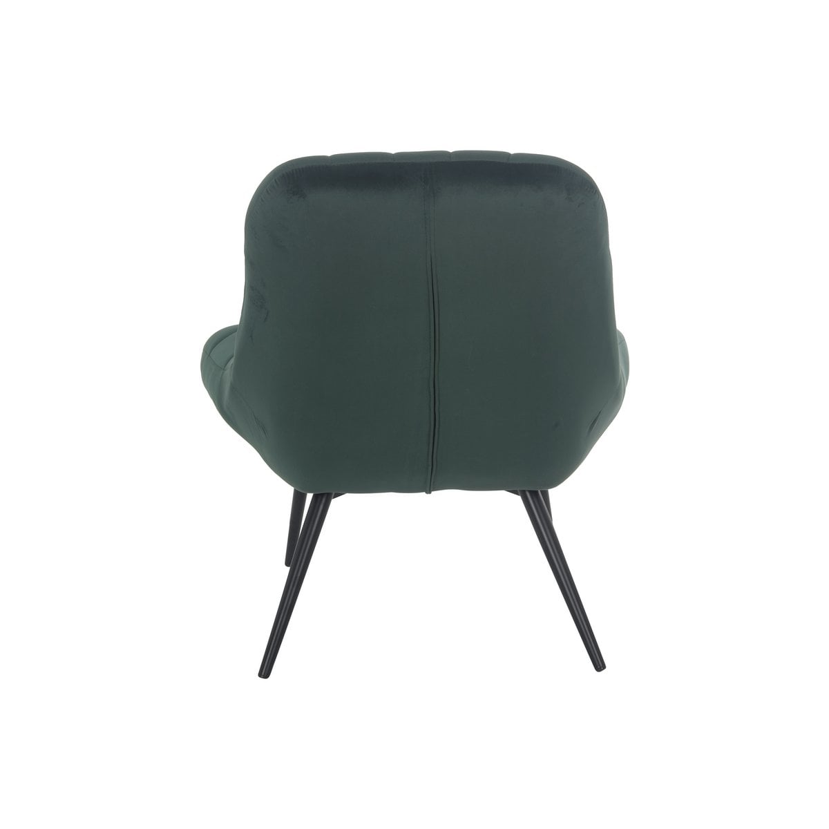Loungesessel aus Samt grün mit XXL-Sitzfläche | VIA X SELECTION