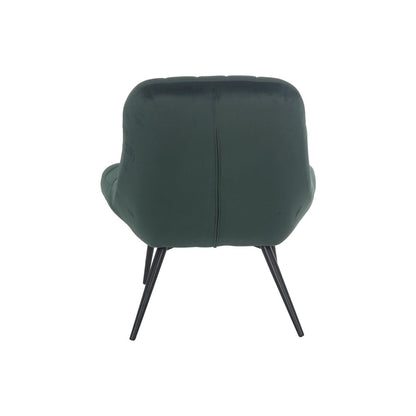 Loungesessel aus Samt grün mit XXL-Sitzfläche | VIA X SELECTION