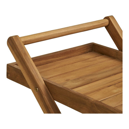 Servierwagen aus Teak, 86 × 50 × 81 cm | VIA X SELECTION