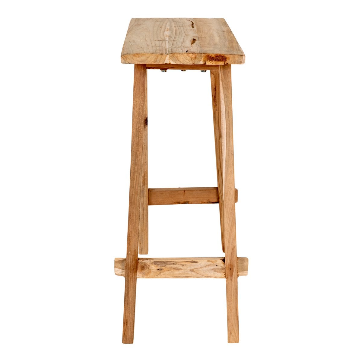 Konsolentisch aus recyceltem Teakholz, 90 × 30 × 80 cm | VIA X SELECTION