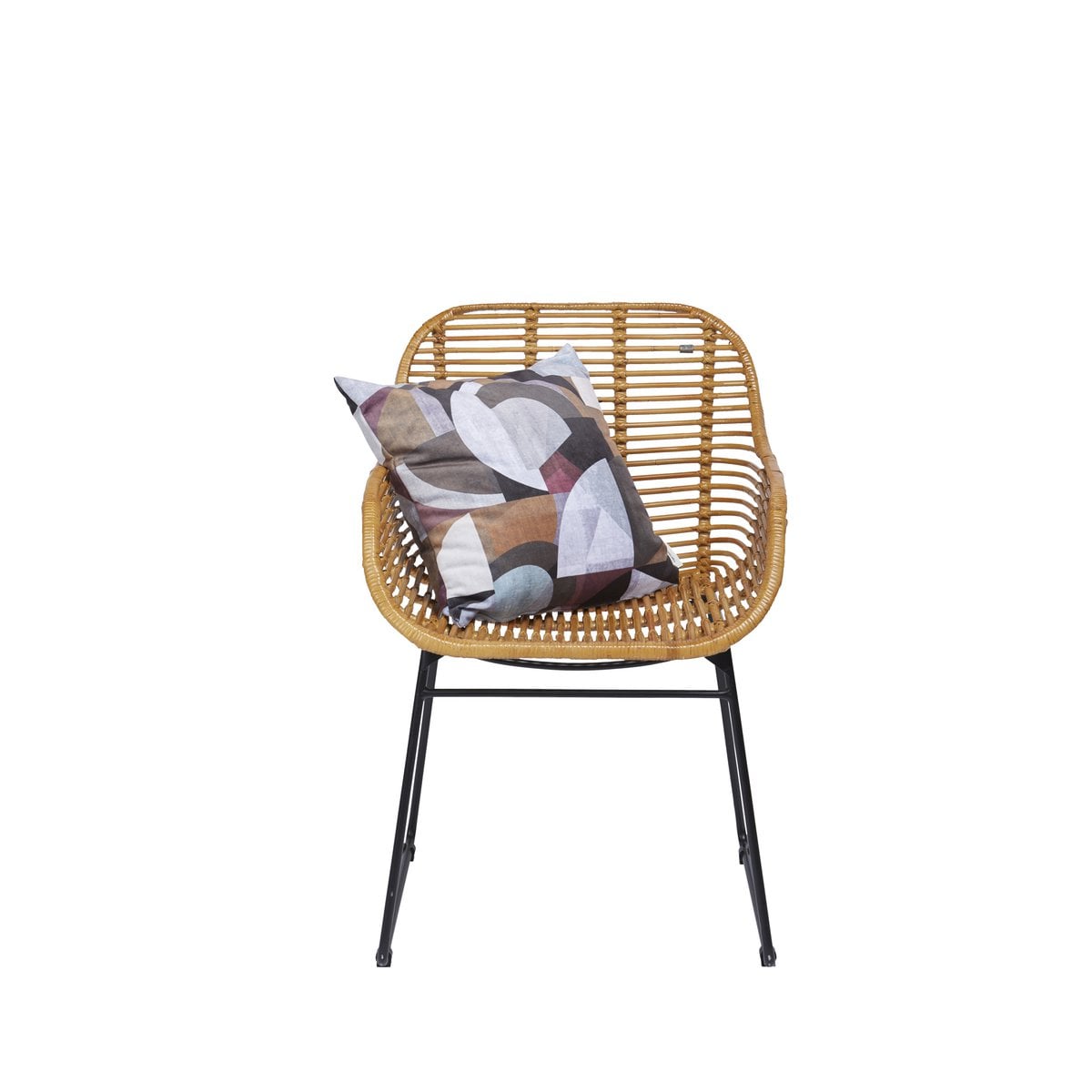 Rattansessel mit Kufengestell im 2er-Set | VIA X SELECTION