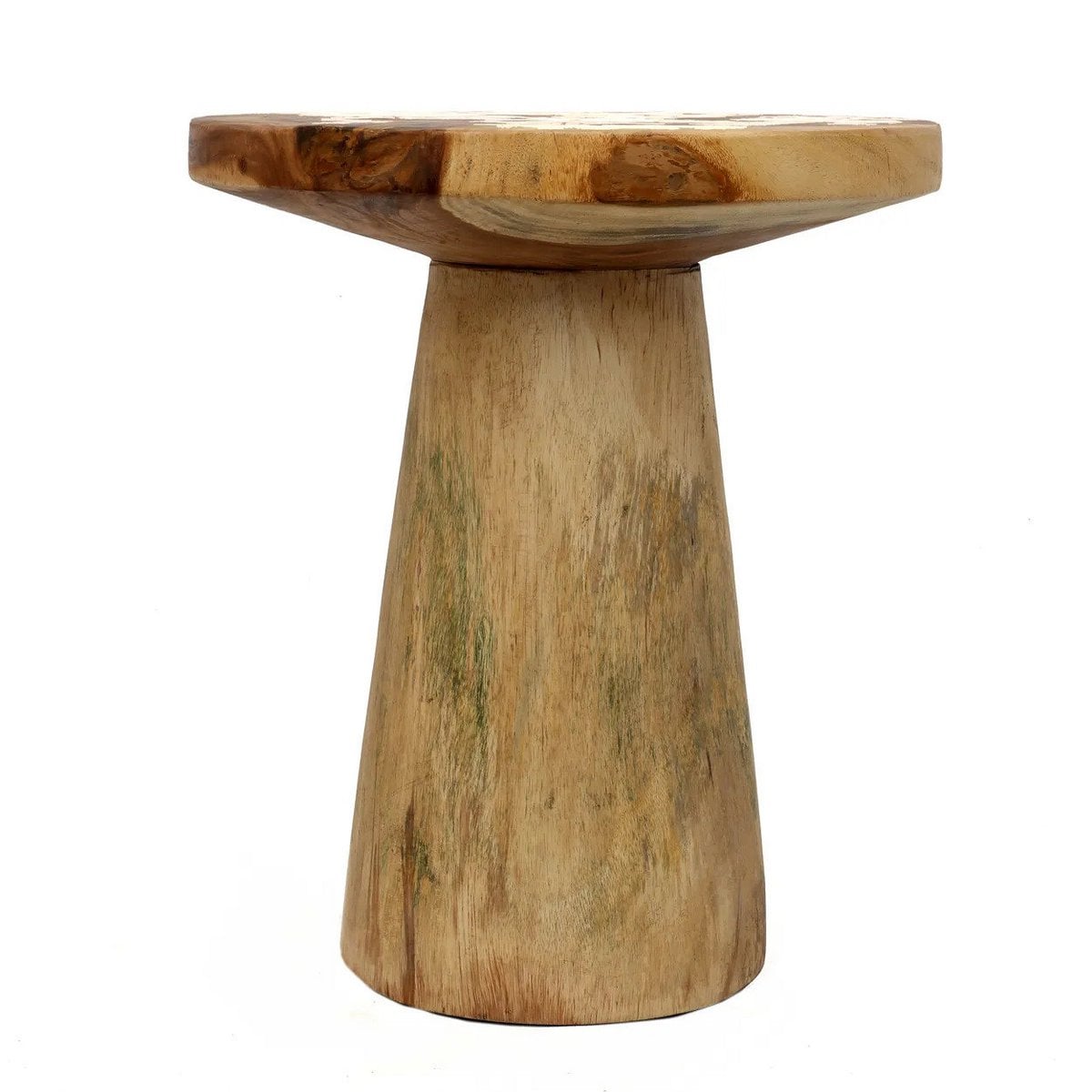 Konischer Beistelltisch aus Suarholz, 50 × 50 × 57 cm | VIA X SELECTION