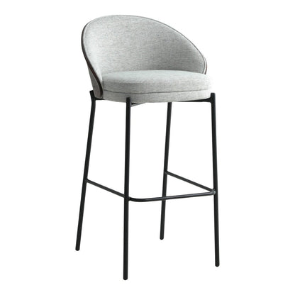 Barstuhl grau-braun im 2er-Set | VIA X SELECTION