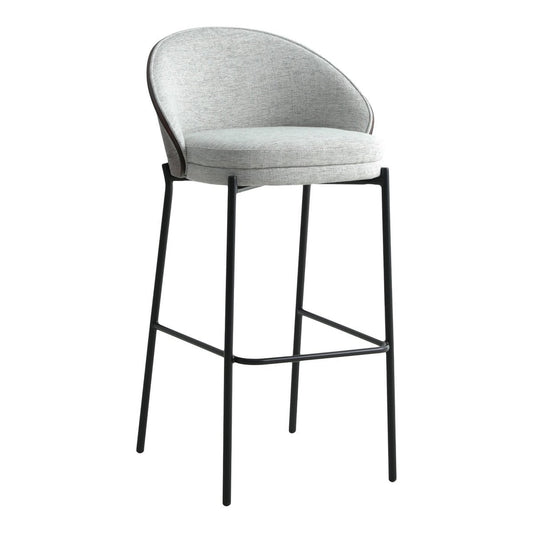 Barstuhl grau-braun im 2er-Set | VIA X SELECTION