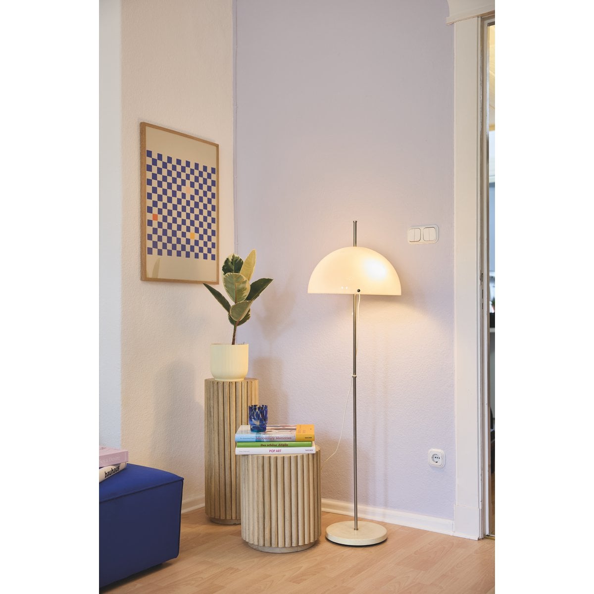 TOM TAILOR Home Blumenständer aus Mangoholz, 25 × 25 × 66 cm | VIA X SELECTION