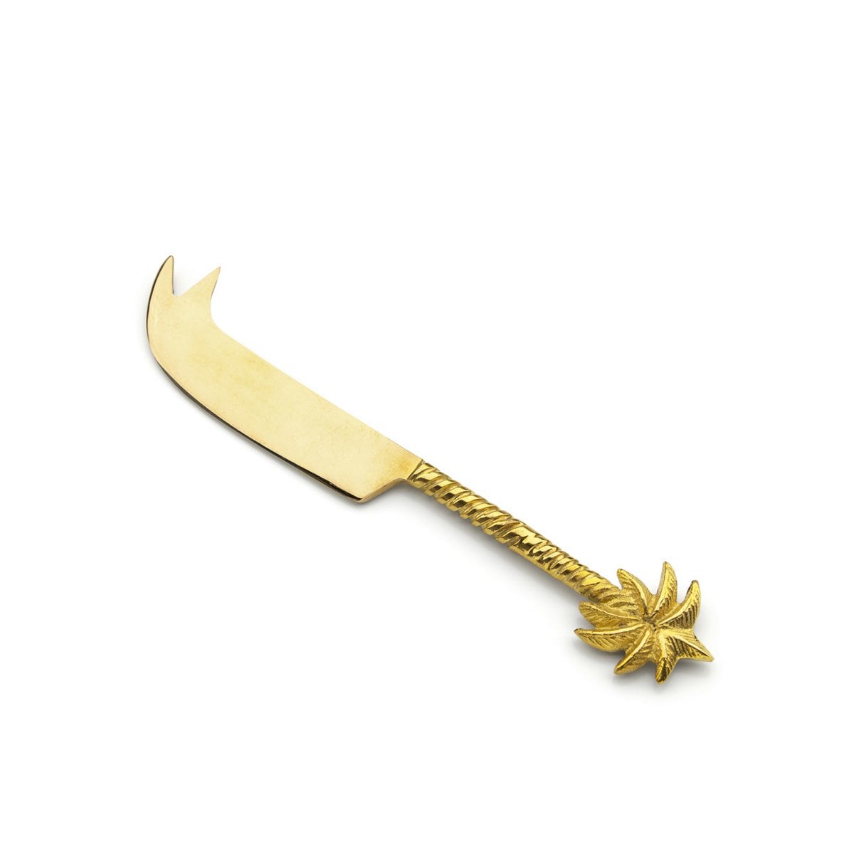 Käsemesser aus Messing mit Palmblattgriff | VIA X SELECTION