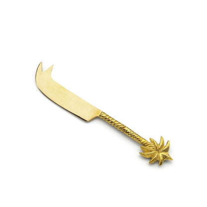 Käsemesser aus Messing mit Palmblattgriff | VIA X SELECTION